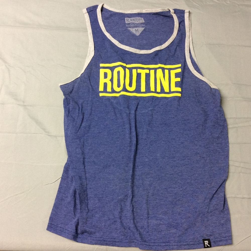 Routine Baseball tank top